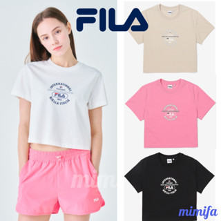 [FILA Korea] เสื้อครอป แขนสั้น