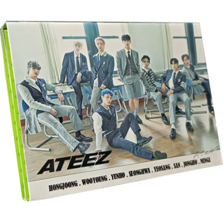 K-pop ATEEZ โพสต์อิท กระดาษโน้ต 4 พับ เวอร์ชั่นใหม่ 80 หน้า (4*20)