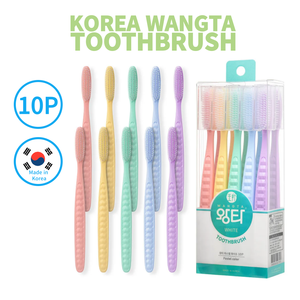 แปรงสีฟันจองกุก แปรงขนนุ่มจากเกาหลี Wangta Toothbrush