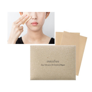 [innisfree] กระดาษควบคุมความมันภูเขาไฟเชจู 50 แผ่น