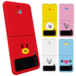 เคสแข็ง แบบบาง ลาย BTS BT21 สําหรับ Galaxt Z Flip3 made in Korea