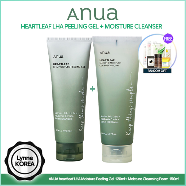 [1+1] Anua Heartleaf Quercetinol คลีนซิ่งโฟม ทําความสะอาดรูขุมขนอย่างล้ําลึก / เจลลอกผิว