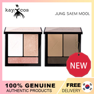 [Jungsaemmool] พาเลทไฮไลท์คอนทัวร์ 2 แบบ [Jung saem mool]/[Jungsaemmool] Artist Face Palette 2 Types  [Jung saem mool] Highlighter Contour Glitter Pearly Shades  K Palette