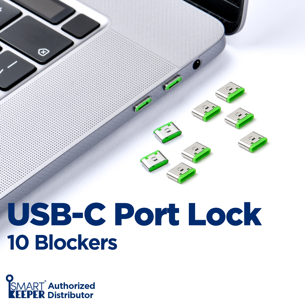USB-C Port Lock 10 (บล็อค USB-C สําหรับการรักษาความปลอดภัยข้อมูล x 10ea)