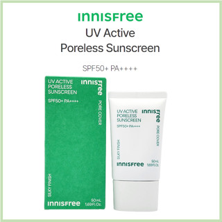 [Innisfree] ครีมกันแดด UV Active Poreless SPF50+ PA++++ 50 มล.