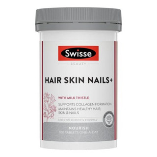 Swisse Beauty Hair เล็บผิวหนัง + เม็ด พร้อมแคปซูลนม / จีอง× ปริมาณ 100 เม็ด× 1 ชิ้น