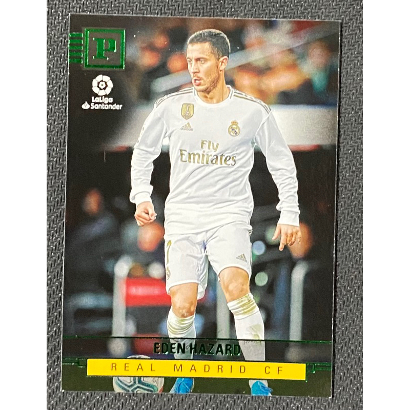 Panini Soccer Card 2019 Chronicles Eden Hazard Real Madrid CF 374 Prestige La Liga Green