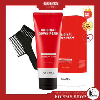 [GRAFEN] GRAFEN Original Down Perm 100ml ครีมหวี Magic Perm ยาดัดผมตรง ดัดผมสำหรับผู้ชาย