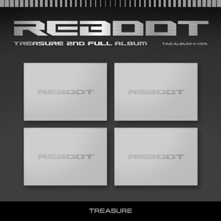 TREASURE - REBOOT 2ND FULL ALBUM YG TAG ALBUM VER. SET