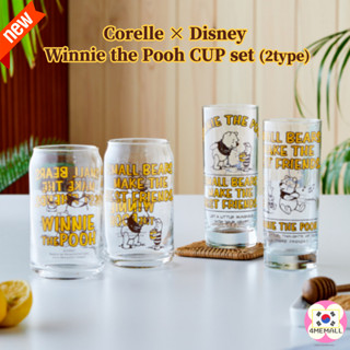 Corelle × Winnie the Pooh CUP แก้วมัก ลายหมีพูห์ สไตล์ฝรั่งเศส 2P ขนาด 330 มล. 470 มล.