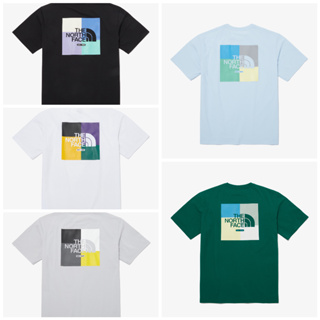 (NT7UP11) The NORTH FACE WHITE LABEL COLOR PEAK S / S R / TEE