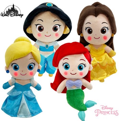 ตุ๊กตาเจ้าหญิงดิสนีย์ Ariel Cinderella Jasmin Belle ขนาด 25 ซม.