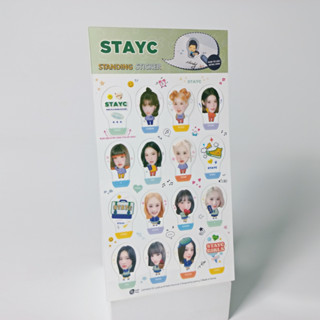 K-pop STAYC สติกเกอร์ใส แบบยืน (16 สติกเกอร์)