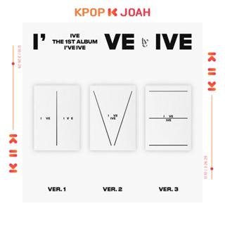 IVE [IVE IVE] 1st Album 3 Version Set