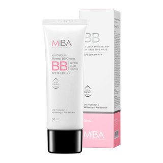 Miba ion calcium mineral BB Cream 50 มล. / แคลเซียมไอออน แร่ธาตุ วัตถุดิบจดสิทธิบัตร ปกปิดบางแต่ท่วมท้น พลังที่ยาวนาน ไม่รวมสารเคมีมากที่สุด