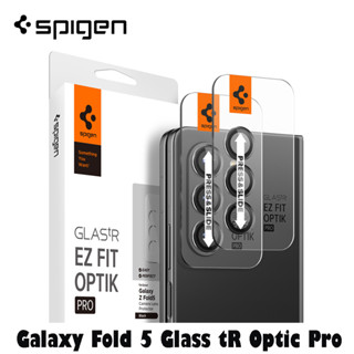 [SPIGEN] ฟิล์มกระจกนิรภัยกันรอยเลนส์กล้อง สําหรับ Galaxy Z Fold 5 tR Optic Pro