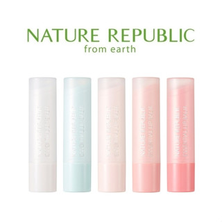 [NATURE REPUBLIC] Essential Lip Balm 4g  ลิปบาล์มที่จําเป็น  สินค้าเกาหลีแท้ๆส่งตรงจากเกาหลี