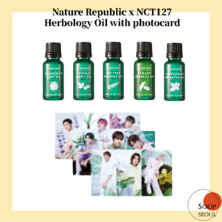 Nct127 x Nature Republic Herbology Oil (20 มล.) พร้อมโฟโต้การ์ด