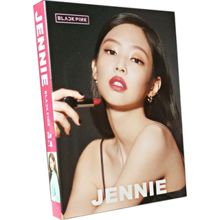 K-pop BLACKPINK(JENNIE) โพสต์อิท กระดาษโน้ต 4 พับ เวอร์ชั่นใหม่ 80 หน้า (4*20)