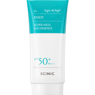 Scinic Enjoy Super Mild Sun Essence SPF 50+ PA++++ เอสเซนส์กันแดด 50 มล.