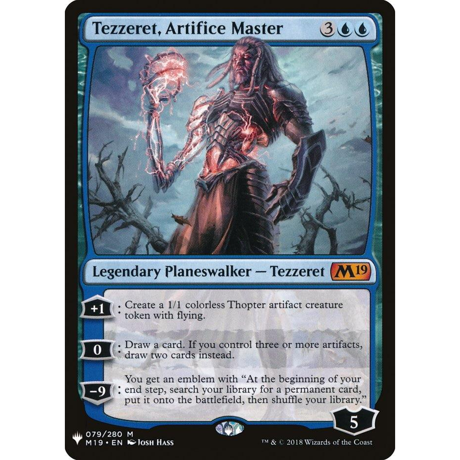 M19_079 TEZZERET, ARTIFICE MASTER MTG Magic The Gathering: ตํานานรุ่นที่ 19