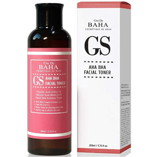 โทนเนอร์ AHA BHA GS จากเกาหลี [Cos De Baha] 200 มล.