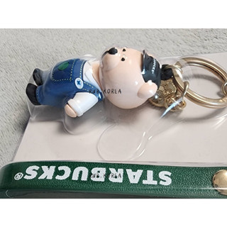 🎀【Special Edition!!! พร้อมส่ง】 แก้วสตาร์บัคส์เกาหลี Starbucks Korea x Samsung Galaxy Accessory Black cap bearista keychain