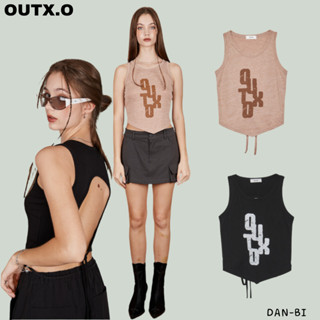 [BLACKPINK Jennie PICK][OUTX.O] เสื้อเปิดหลัง / 2 สี / ฟรีไซซ์ / สินค้าเกาหลีใต้ / ของแท้ 100%