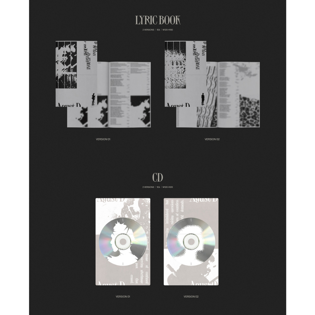 WEVERSE EARLY BIRD POB Agust D (BTS รูปที่ 5