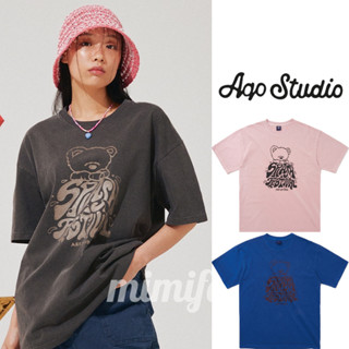 Aqo เสื้อยืด แขนสั้น พิมพ์ลายอวกาศ สตูดิโอ