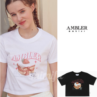 Ambler เสื้อยืดครอป เค้ก ชิ้น