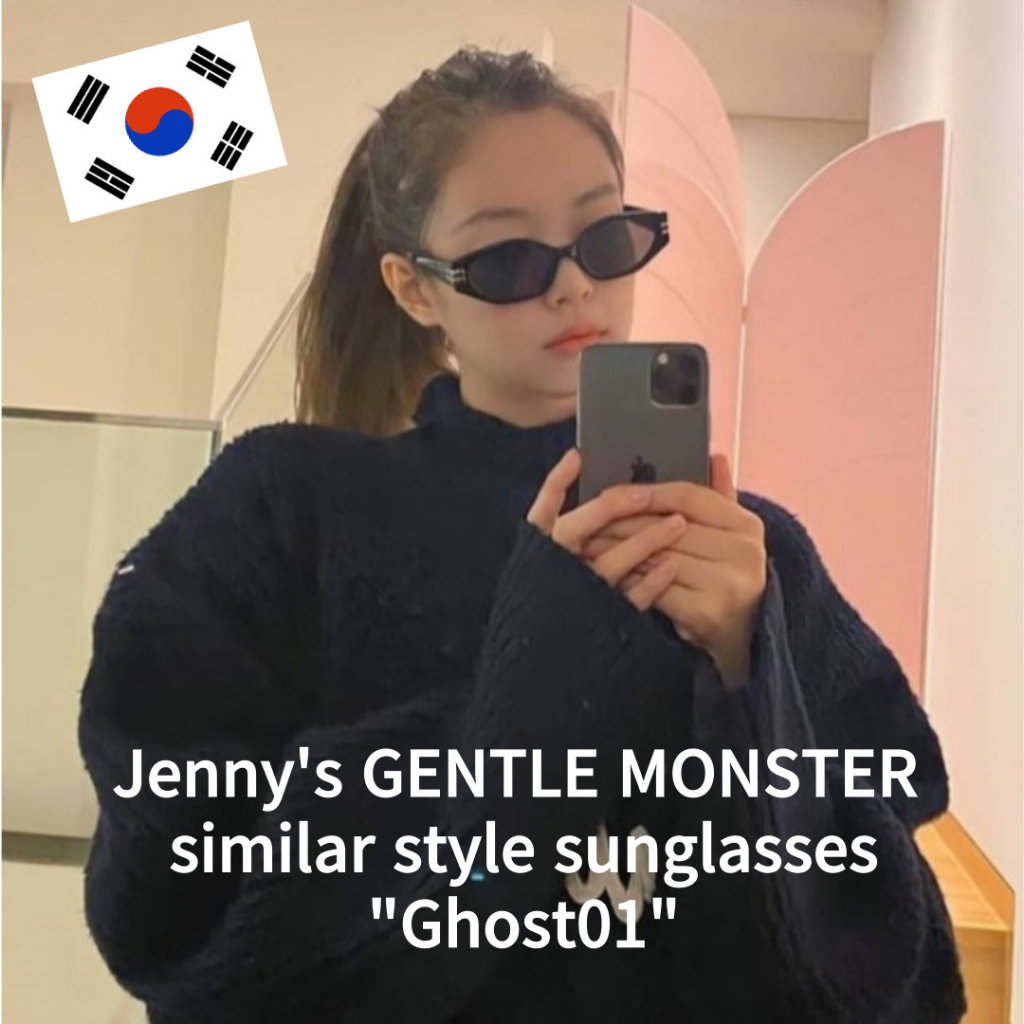 [พร้อมส่ง] Gentle MONSTER - Oboe 01 แว่นตากันแดด KPOP สีดํา สินค้าของแท้