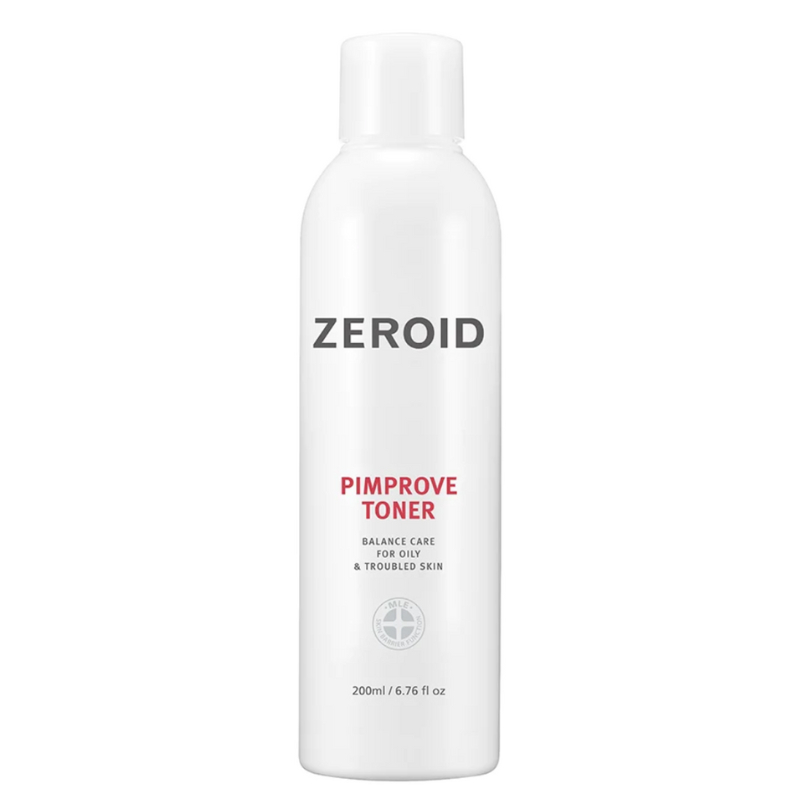 Zeroid Pimprove Toner 6.67 fl.oz / 200ml (วันหมดอายุ: 2027.10)