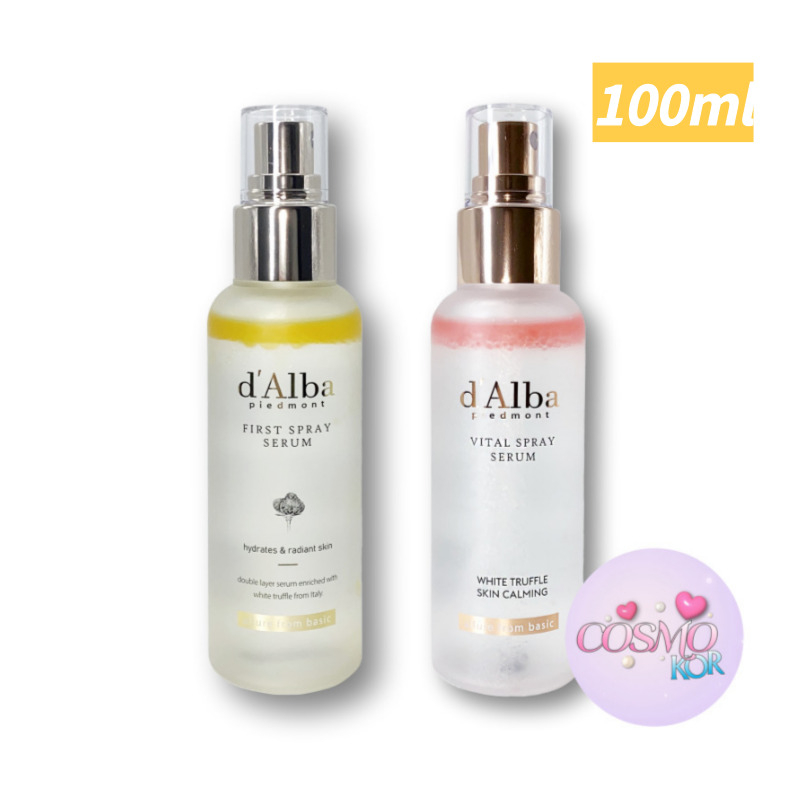 D'alba First Spray Serum 100 มล. / d'Alba เซรั่มทรัฟเฟิล ไวทัล วิตอล 100 มล. หมดอายุ: 2026.11