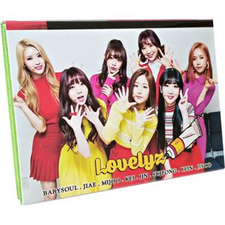 K-pop LOVELYZ โพสต์อิท กระดาษโน้ต 4 พับ เวอร์ชั่นใหม่ 80 หน้า (4*20)