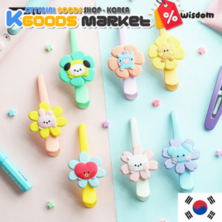 BT21 minini Happy Flower Tongs Pin Hair Pin Bang Hair Clip