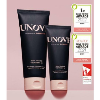 Unove Deep Damage Treatment EX (ผลิตภัณฑ์หลัก 207 มล. + 100 มล. ของขวัญเพิ่มเติม)