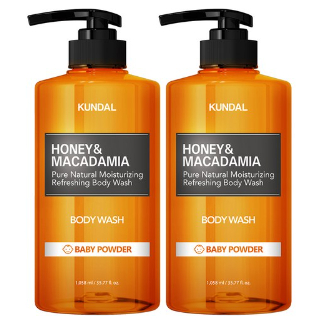 Kundal Pure Body Wash สบู่อาบน้ําเด็ก กลิ่นแป้ง