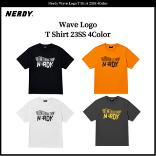 เสื้อยืด ลายโลโก้ Nerdy Wave 23SS 4 สี