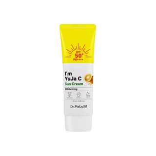 dr.meloso l’m yuja c sun cream ครีมกันแดด 70ml spf50 pa+++