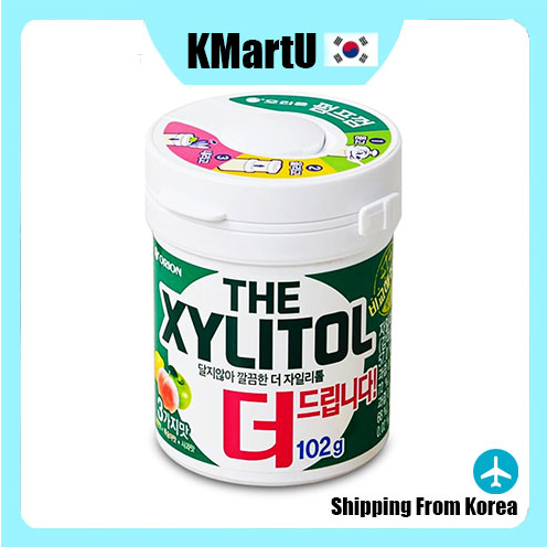 [Orion] The Xylitol ขนมเคี้ยว 102 กรัม / 3 รส (เลม่อน, พีช, แอปเปิ้ล) / ประมาณ 62ea ราคา ถูกที่สุด ดีลบีเคเค