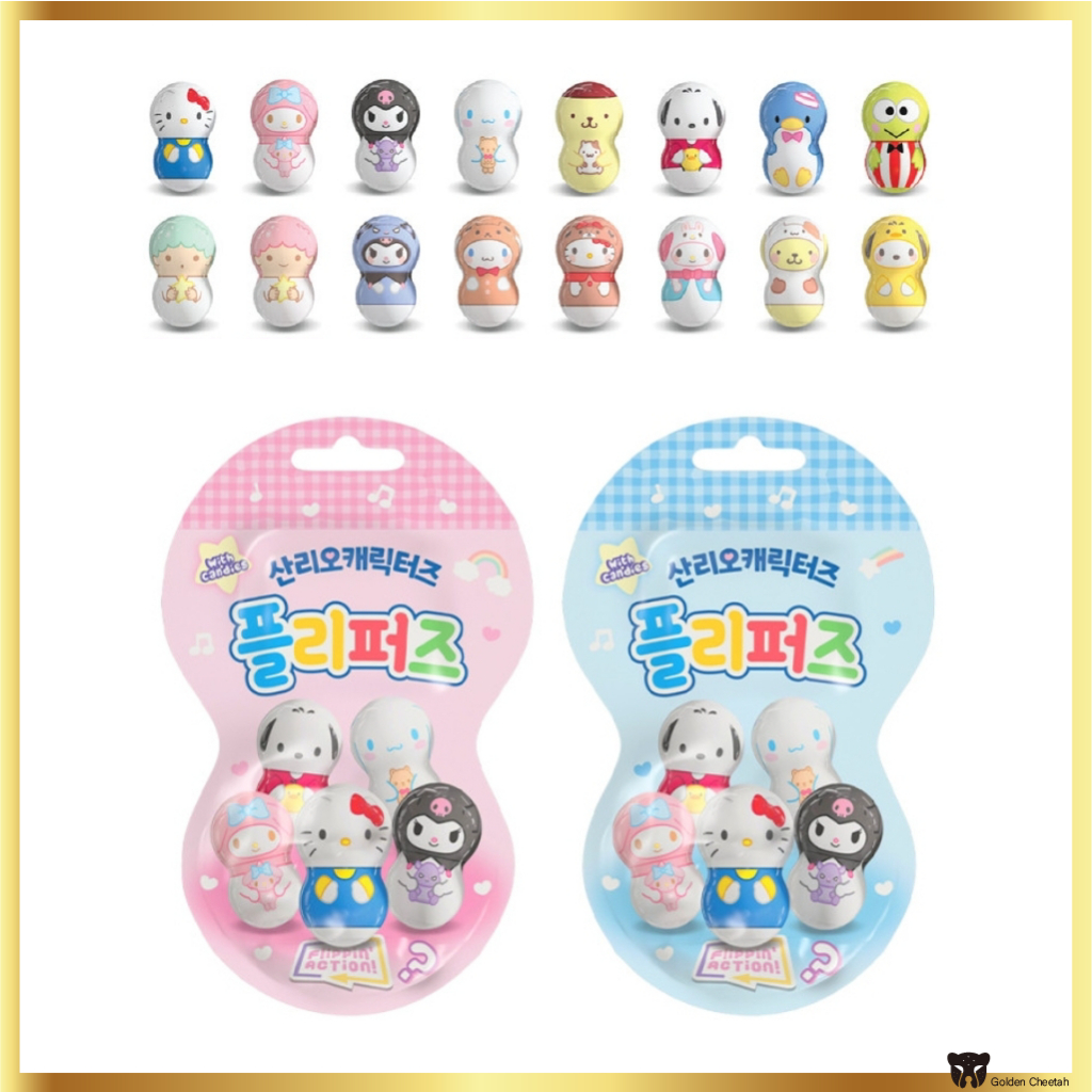 Sanrio Character Flipperz Random Roly Poly Toy 1ชิ ้ น