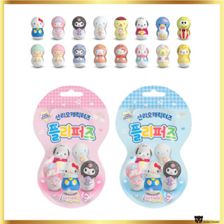 ของเล่นตัวละคร Sanrio Flippers 16 ตัว แบบสุ่ม