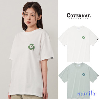 Covernat เสื้อยืด พิมพ์ลายใบโคลเวอร์