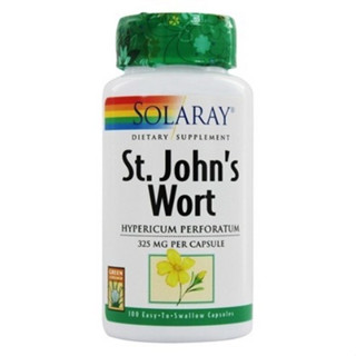 ถนนพลังงานแสงอาทิตย์ Johns Wort 325 มก. [100 แคปซูล]