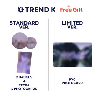 Trend K - [2 ป้าย + โฟโต้การ์ดพิเศษ 5 ชิ้น / โฟโต้การ์ด PVC]