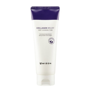 Mizon Collagen Milky Deep Cleansing Foam 150 กรัม / ผงฟู ปรับสีผิว ความยืดหยุ่น