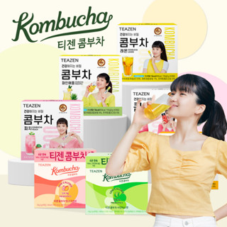 [Teazen] Kombucha All flavors 5g | Lemon Berry Citron Peach Pineapple Shine Muskett Mango guava BTS