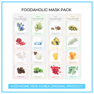 FoodaHolic Mask Sheet 16 Types Moisture Face Facial Mask Pack 1P