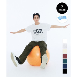 [CODEGRAPHY Cgp][cool cotton] เสื้อยืด ลายโลโก้ CGP ARCH